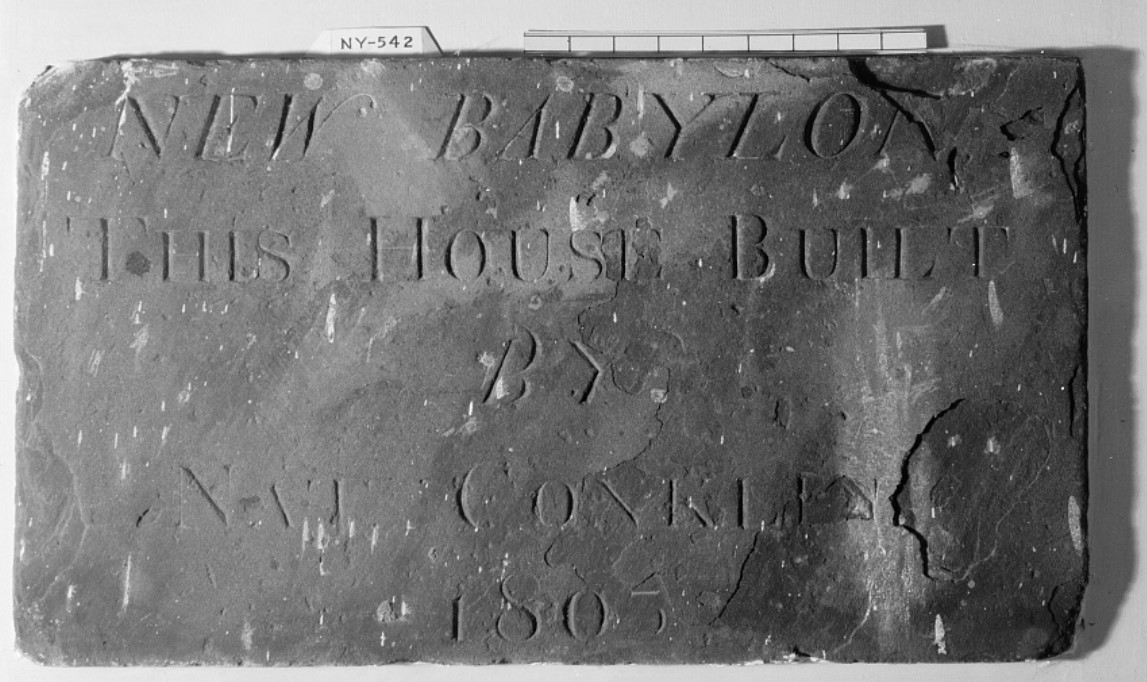 Nathaniel Conklin House Clio